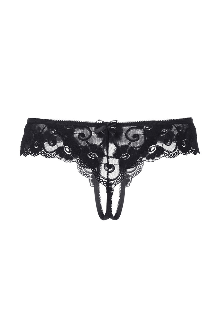 картинка Эротические трусики Erolanta Madison, черный (50-52) от магазина ErosMania