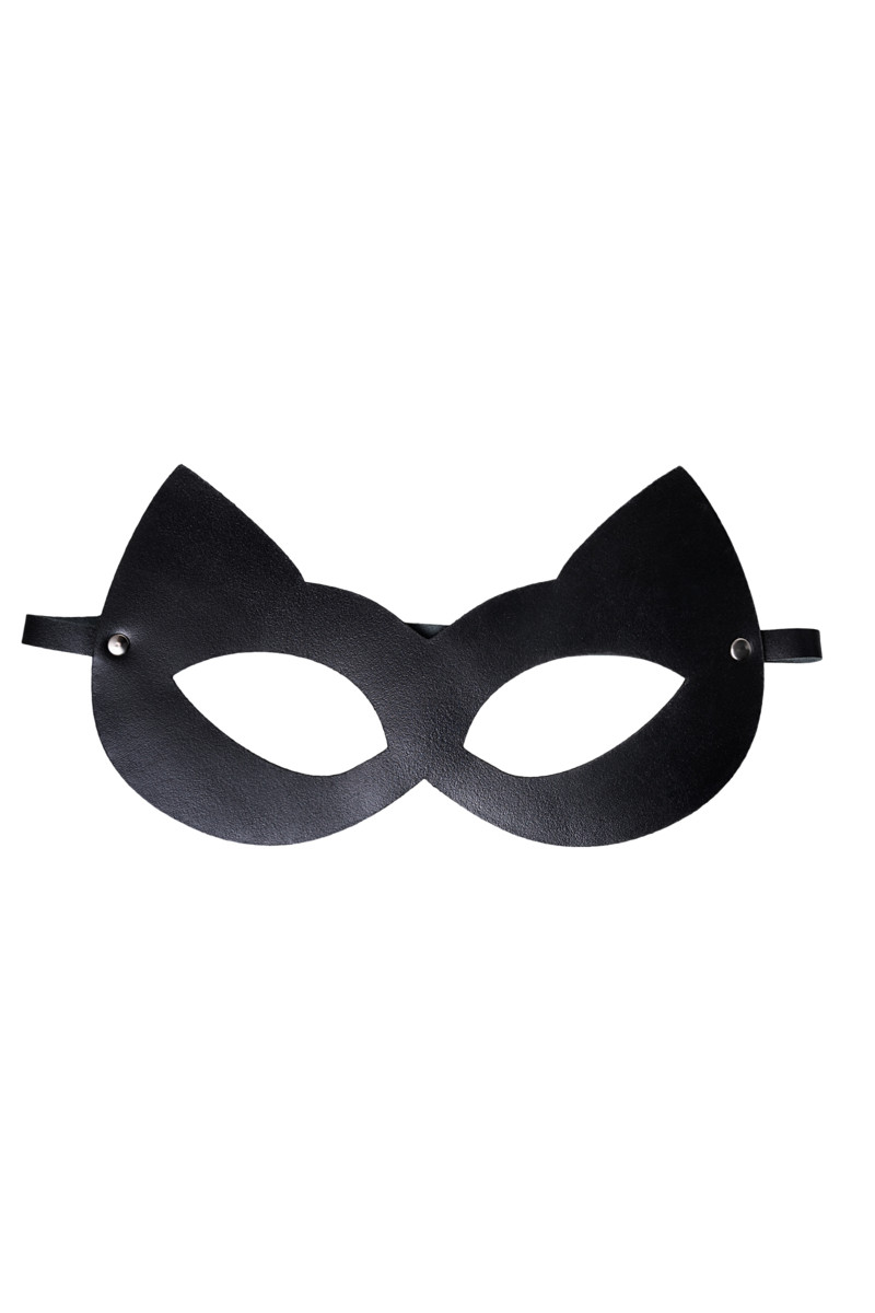 картинка Маска Штучки-дрючки «Кошка», кожа, черная от магазина ErosMania