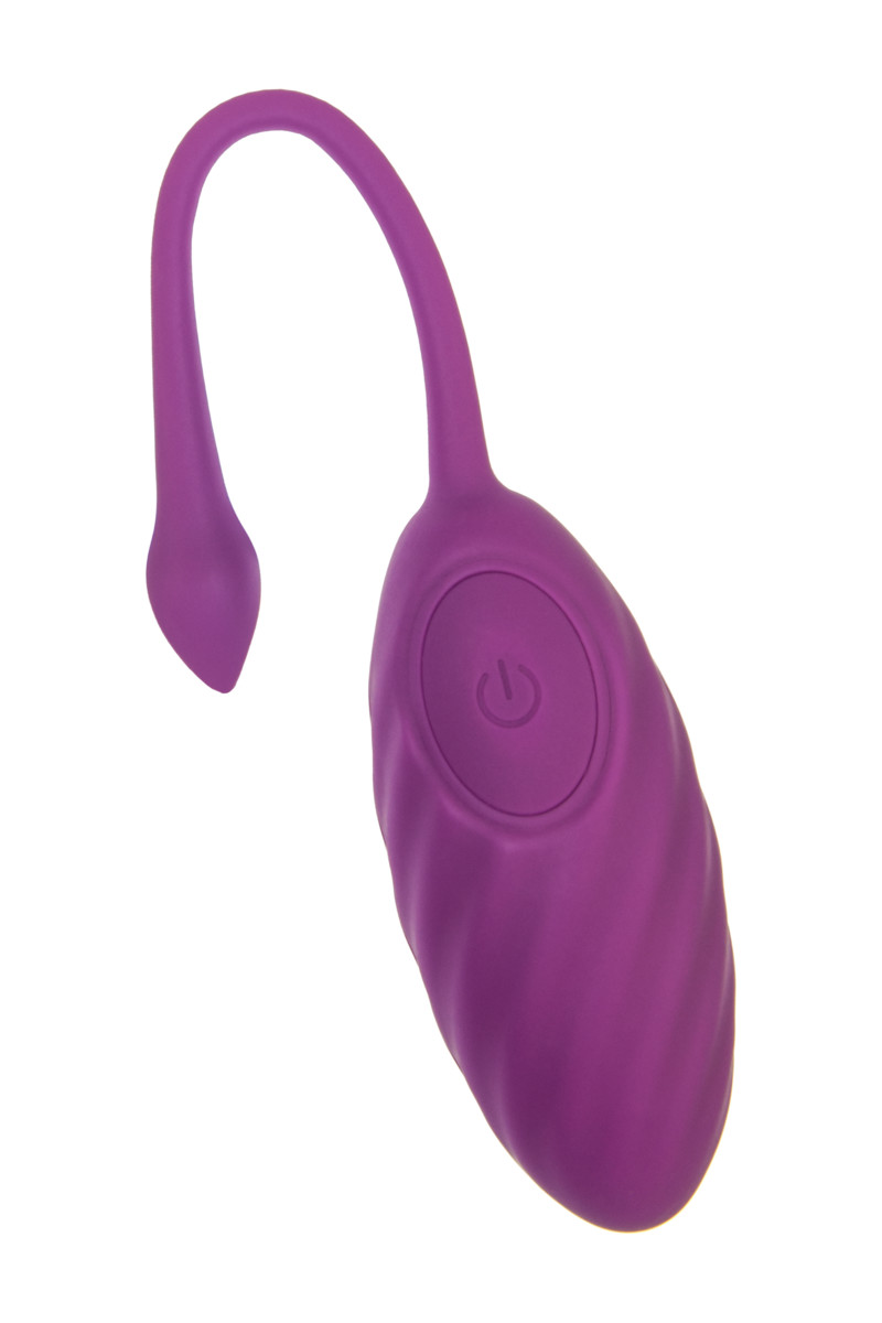 картинка Виброяйцо A-Toys Purr, силикон, фиолетовый, 18 см от магазина ErosMania