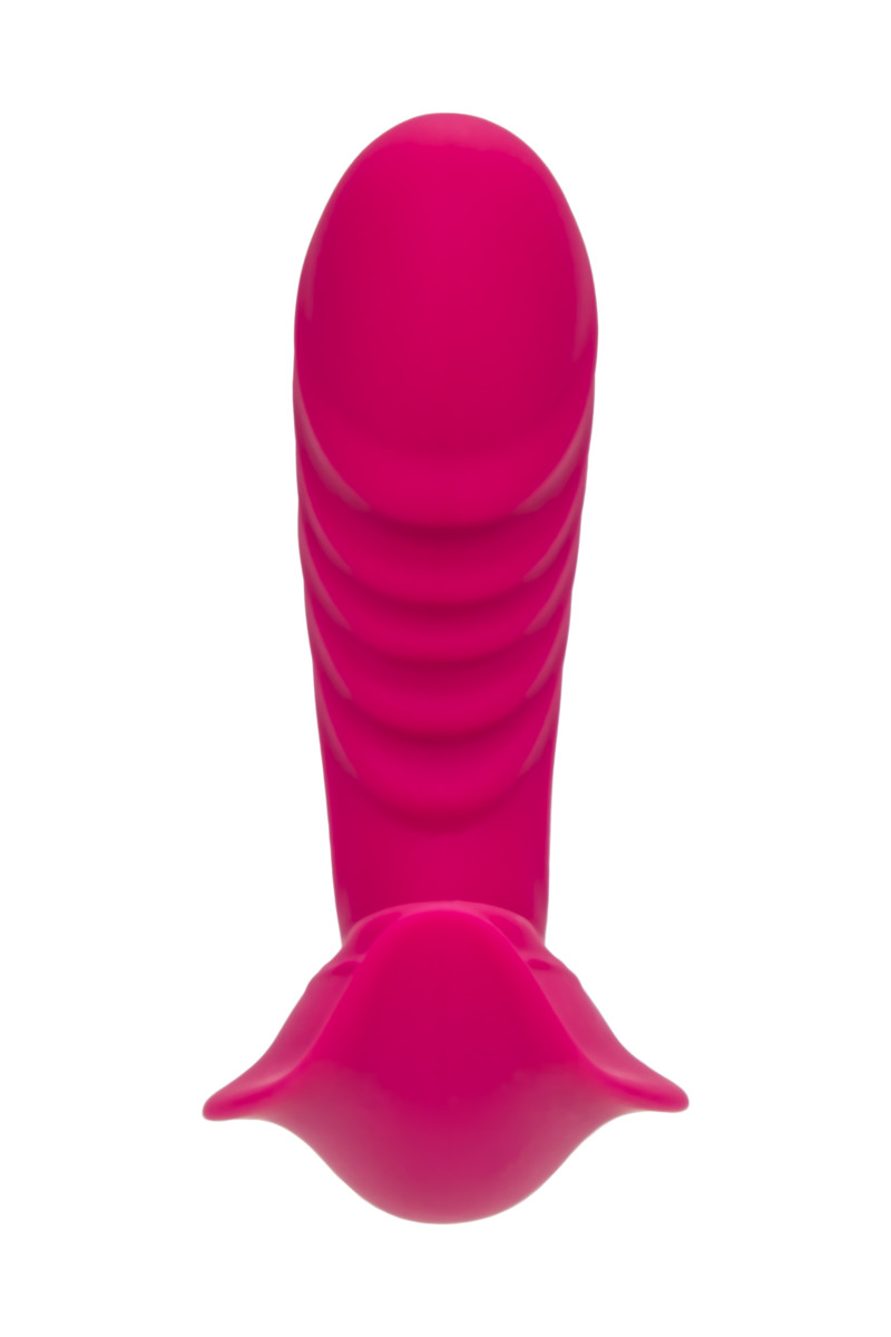 картинка Стимулятор точки G с вакуум-волновой стимуляцией JOS Shani, силикон, розовый, 12 см от магазина ErosMania