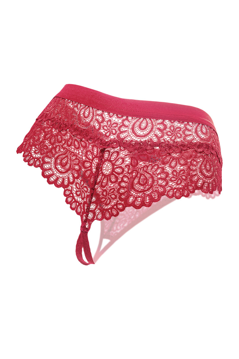 картинка Трусы Eromantica, Diana, красные, 44-46 от магазина ErosMania