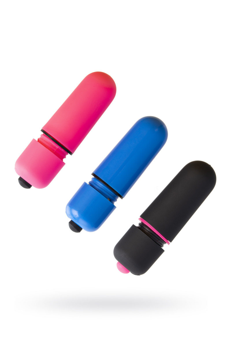картинка Вибропуля A-Toys Alli ABS пластик, черный, 5,5 см, Ø 1,7 см от магазина ErosMania