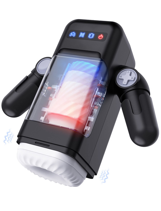 картинка Робот-мастурбатор Game Cup, чёрный от магазина ErosMania