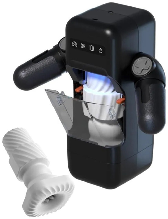 картинка Робот-мастурбатор Game Cup, чёрный от магазина ErosMania