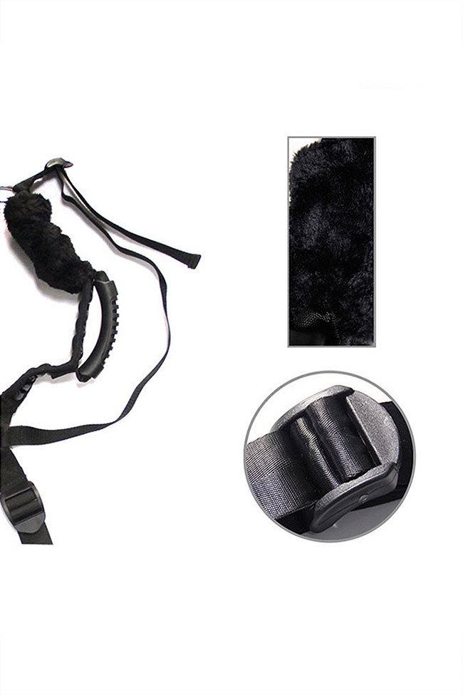 картинка Комплект бондажный Roomfun Sex Harness Bondage на сбруе, черный от магазина ErosMania