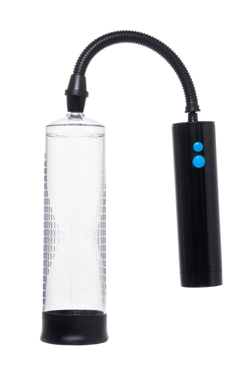 картинка Механическая помпа для пениса Sexus Men Lars, ABS-пластик, черная, 62 см от магазина ErosMania