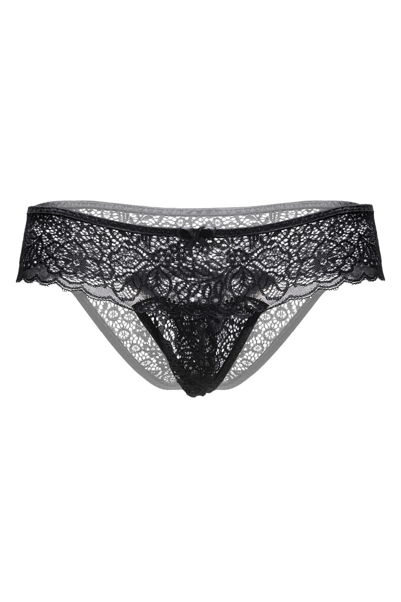 картинка Трусы Eromantica, Juno, с доступом, черные, 48-50 от магазина ErosMania