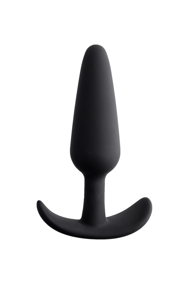 картинка Набор анальных втулок TOYFA POPO Pleasure Eridani, силикон, черный, 3  шт. от магазина ErosMania