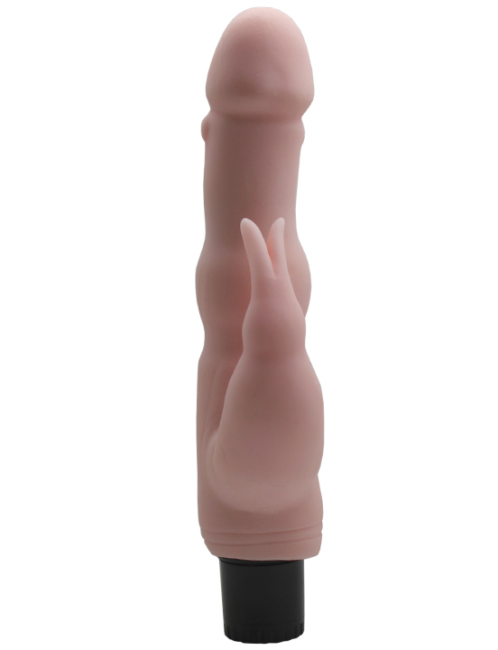 картинка Вибратор с дополнительной стимуляцией, Modern ULTRASKIN, 35x225 мм от магазина ErosMania