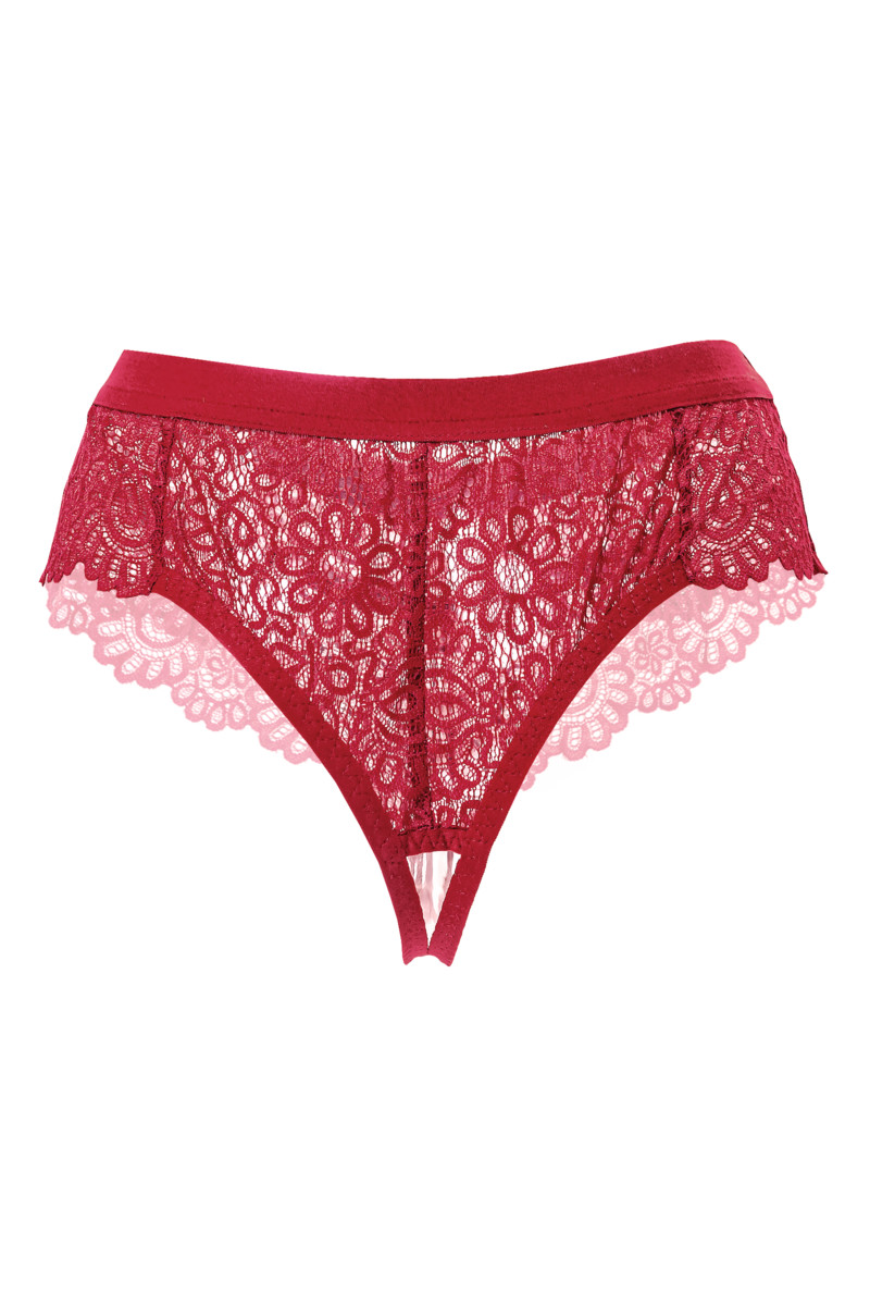 картинка Трусы Eromantica, Diana, красные, 46-48 от магазина ErosMania