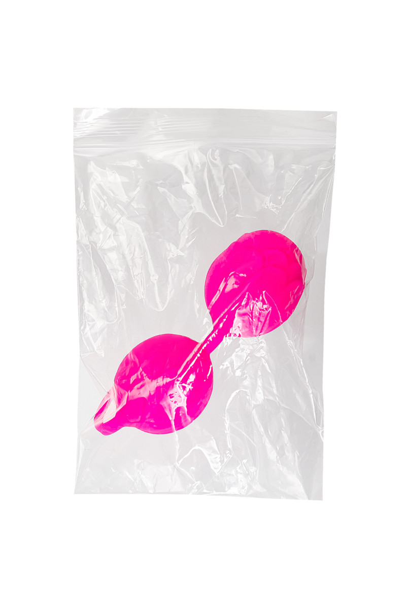 картинка Вагинальные шарики, силикон, розовые, 15 см (в пакете) от магазина ErosMania