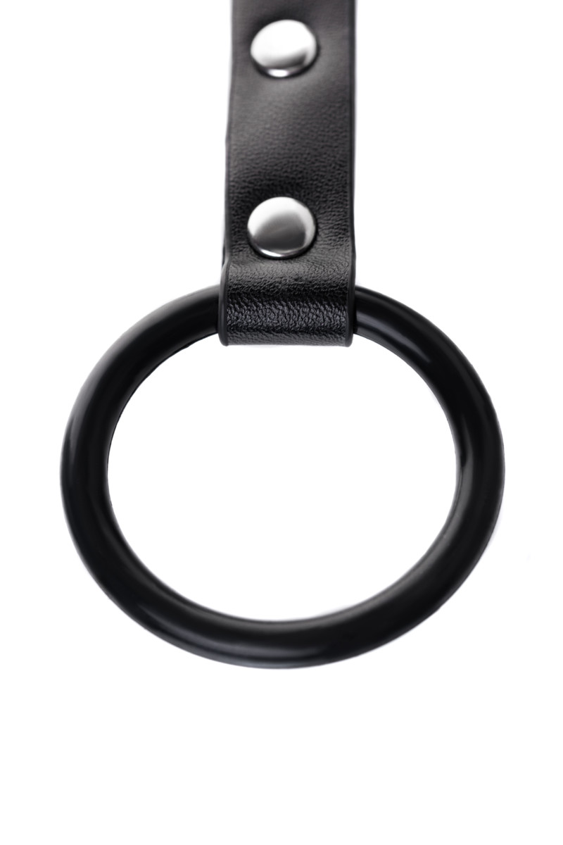 картинка Зажимы для сосков с кольцом для пениса, TOYFA Metal, черные от магазина ErosMania