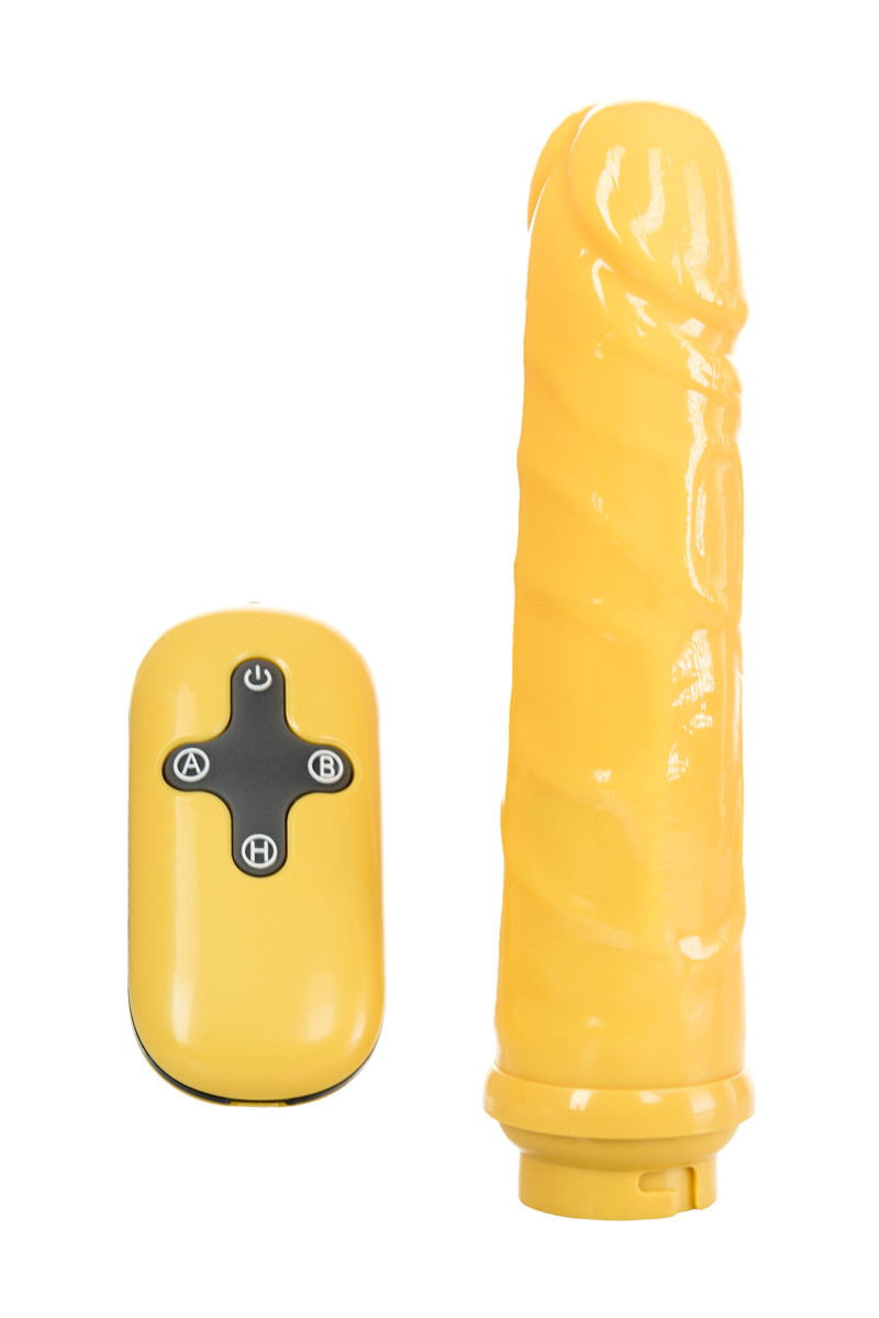 картинка Секс-машина F*ckBag MotorLovers by TOYFA, ABS, желтый, 36 см от магазина ErosMania