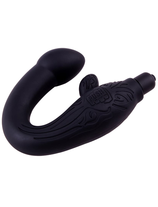 картинка Вибромассажёр для точки G и стимуляции клитора, чёрный от магазина ErosMania
