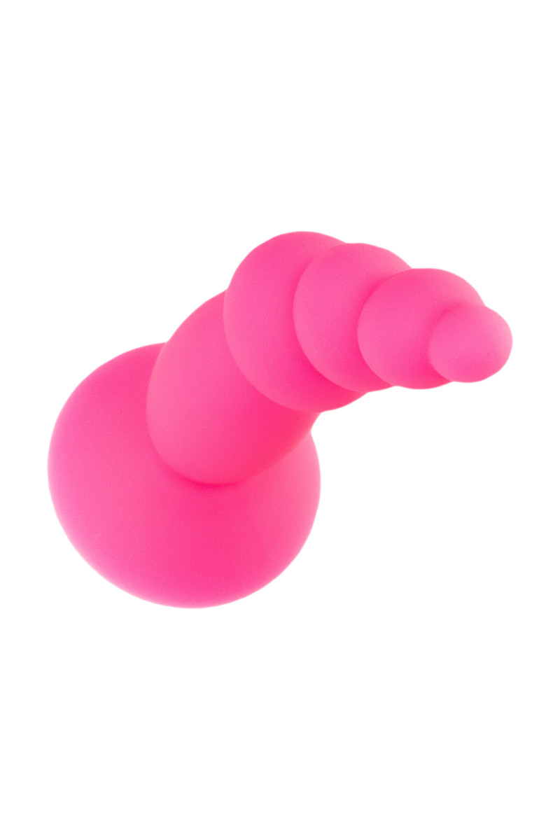 картинка Анальная втулка A-Toys by TOYFA Hild, силикон, розовый, 11 см от магазина ErosMania