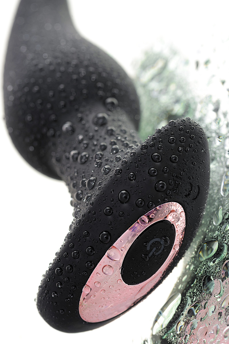 картинка Анальная втулка Erotist Hurricane, силикон, черный, 14 см от магазина ErosMania