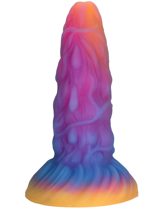 картинка Фаллоимитатор Тентакли (щупальца) на присоске, цветной, 50x180 мм от магазина ErosMania