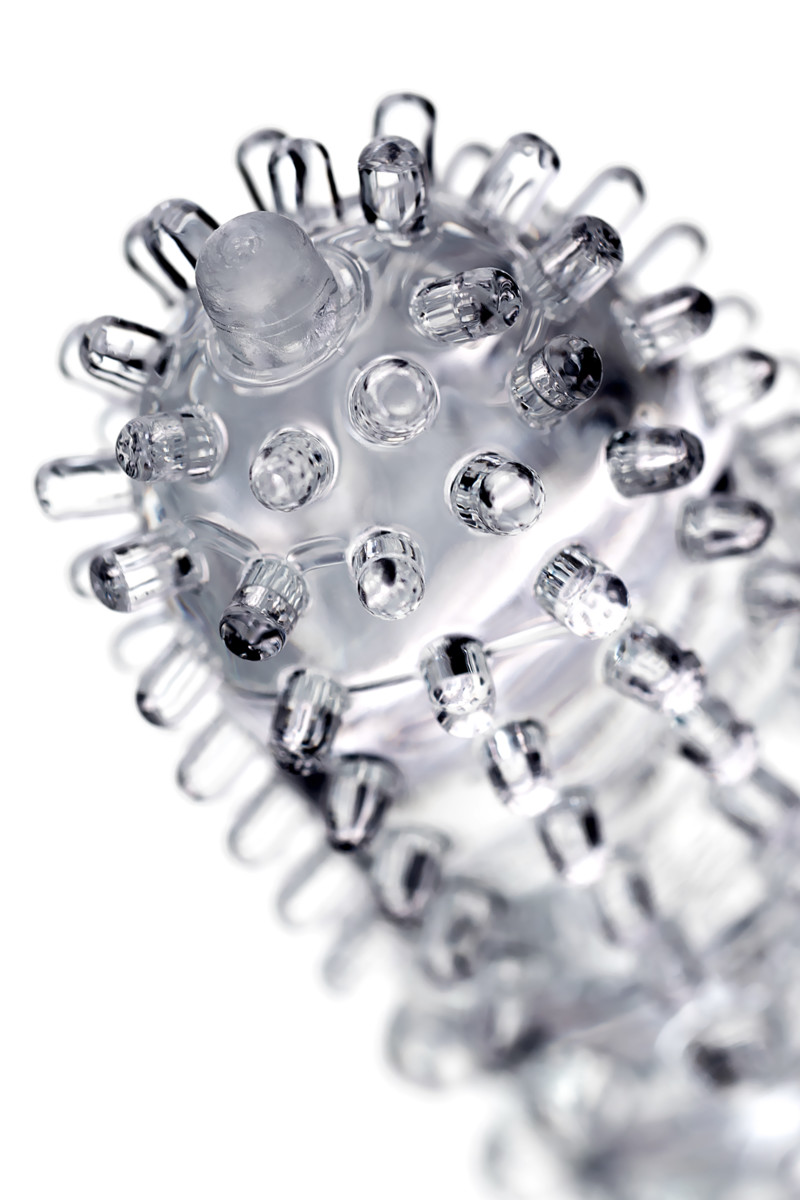 картинка Насадка на палец A-Toys Arbo, ТРЕ, прозрачный, 8 см от магазина ErosMania