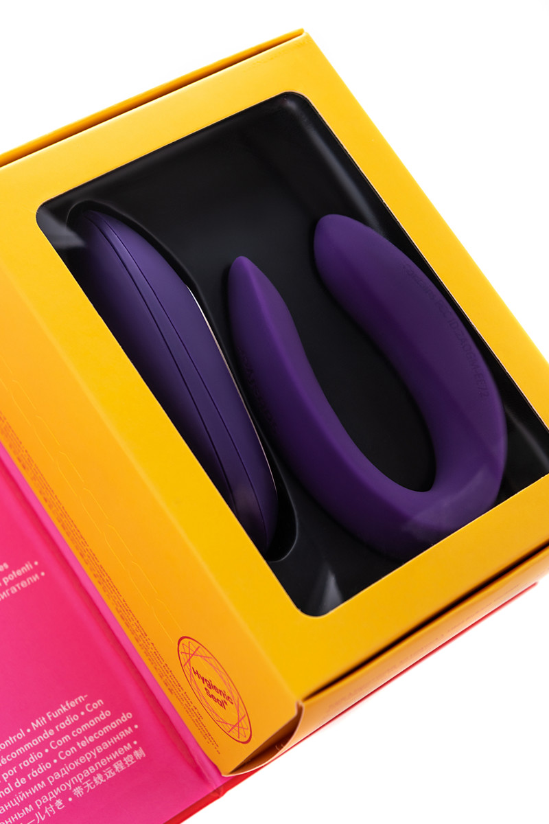 картинка Вибромассажёр для пар Satisfyer Double Partner Plus Remote от магазина ErosMania