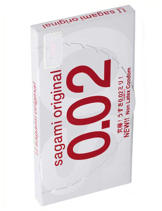 картинка Презервативы Sagami Original 0.02, тонкие полиуретановые, 6 шт. от магазина ErosMania