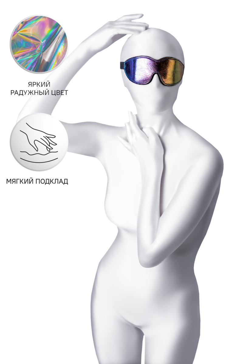 картинка Маска Anonymo #0201, PVC, принт, 27,5 см от магазина ErosMania