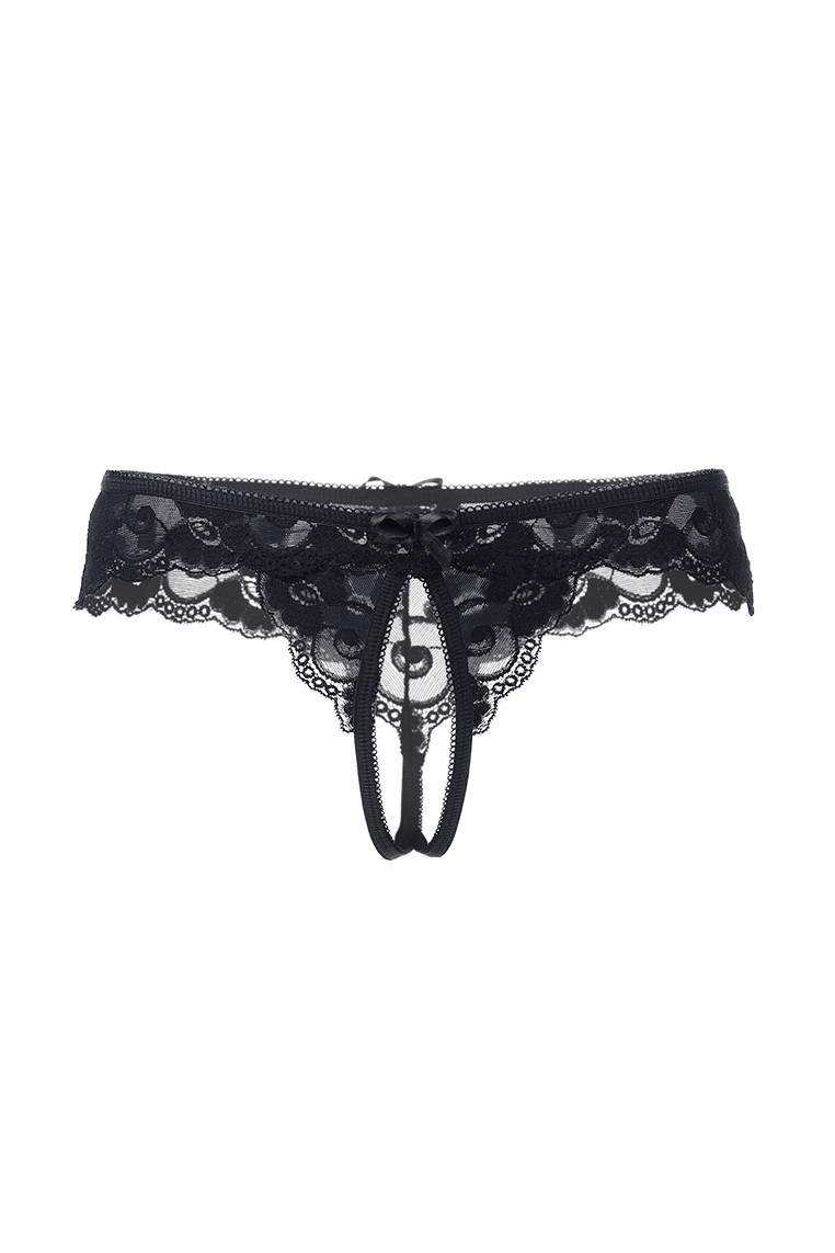 картинка Эротические трусики Erolanta Madison, черный (50-52) от магазина ErosMania