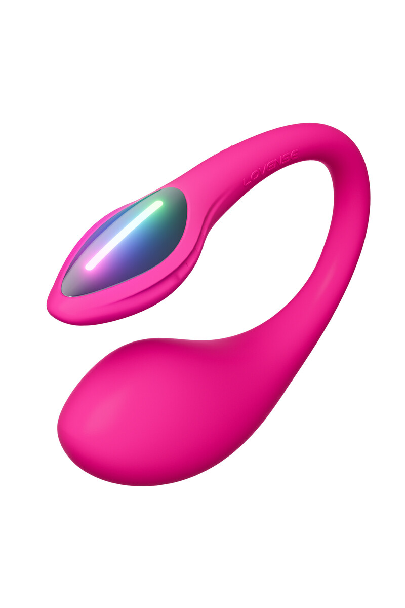 картинка Виброяйцо LOVENSE Lush Mini, силикон, розовый, 9,6 см от магазина ErosMania