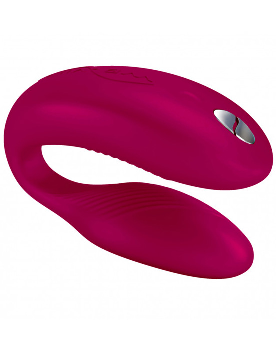 картинка Электровибромассажёр We-Vibe Sync Fuchsia, с дистанционным управлением, фуксия от магазина ErosMania
