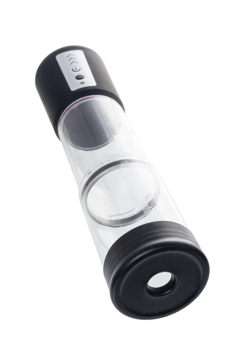 картинка Автоматическая помпа для пениса Sexus Men Expert Andreas, ABS-пластик, черная, 28 см от магазина ErosMania