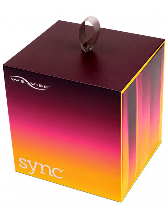 картинка Электровибромассажёр We-Vibe Sync Fuchsia, с дистанционным управлением, фуксия от магазина ErosMania