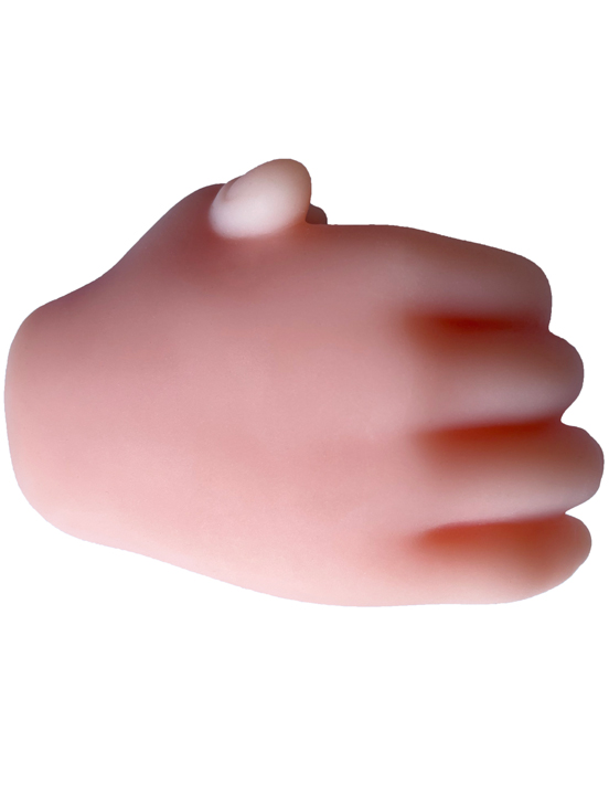 картинка Мастурбатор вагина+кулачок, телесный, 80x75x125 мм от магазина ErosMania