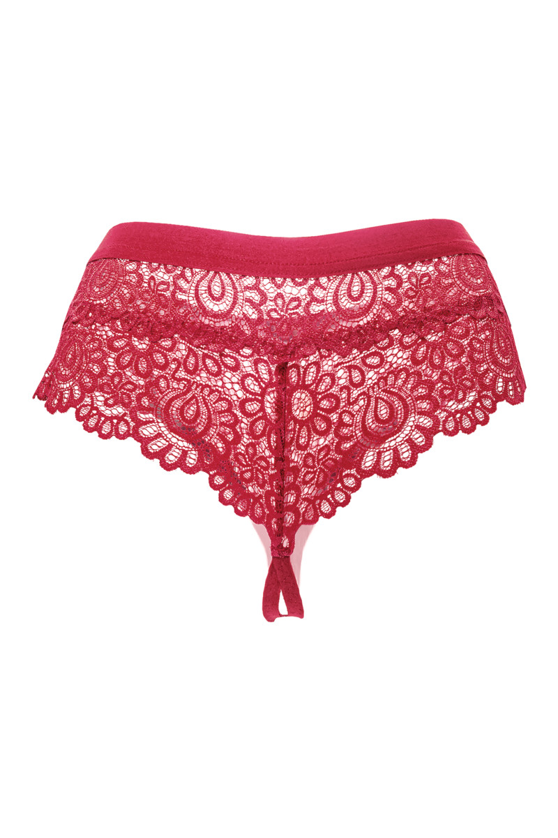 картинка Трусы Eromantica, Diana, красные, 46-48 от магазина ErosMania
