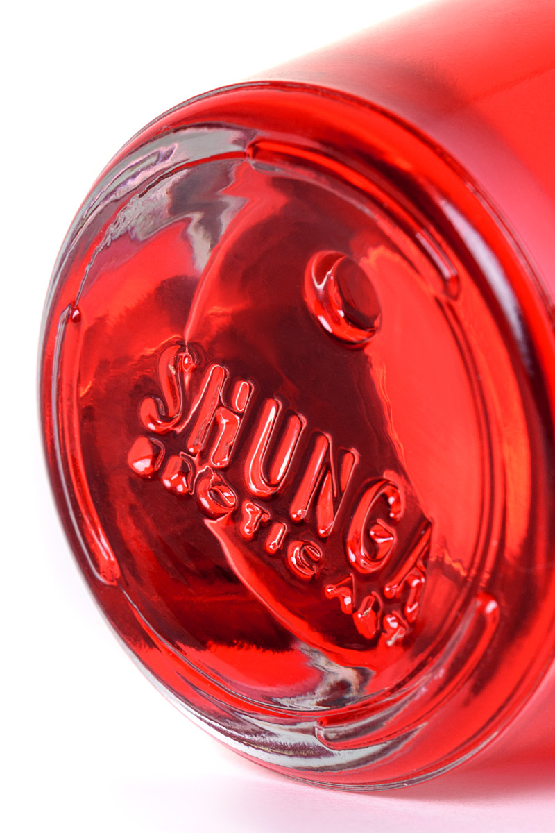 картинка Масло для массажа Shunga Blazing Cherry, разогревающее, вишня, 100 мл от магазина ErosMania