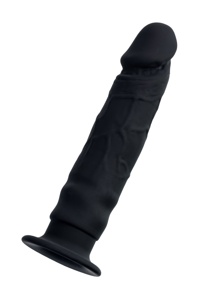 картинка Фаллоимитатор POPO Pleasure by TOYFA Lupi, силикон, черный, 12 см от магазина ErosMania