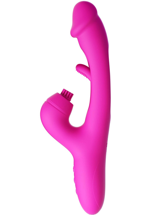 картинка Иновационный вибратор кролик G Spot Ultra, розовый от магазина ErosMania
