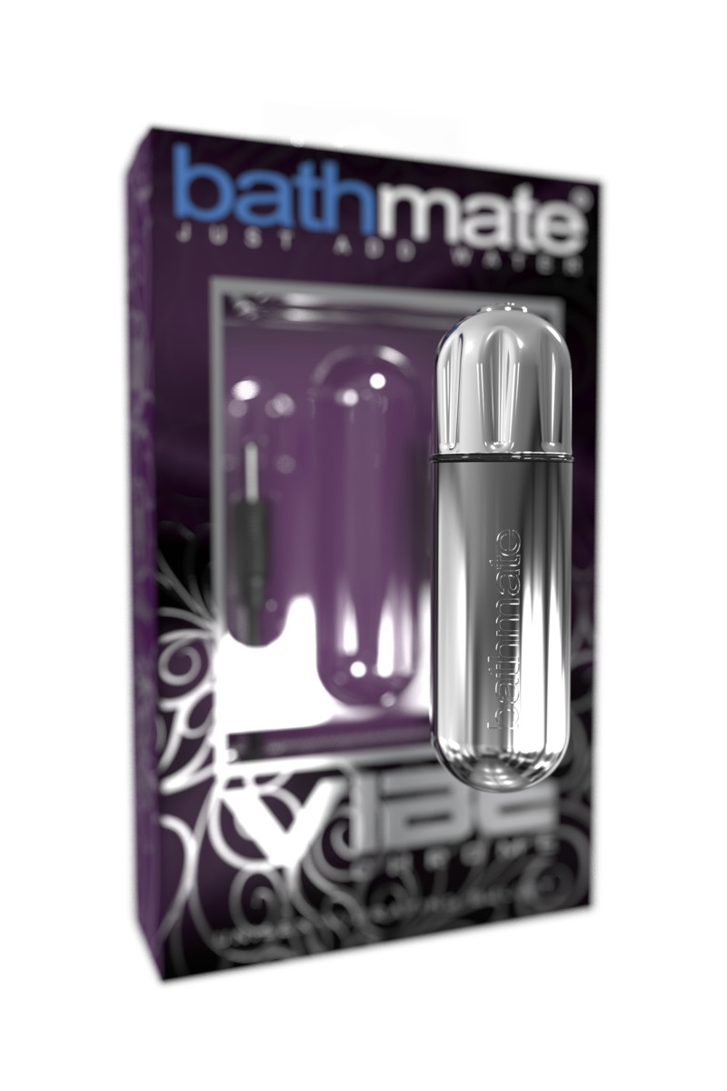 картинка Вибропуля Bathmate Vibe Bullet, хром от магазина ErosMania