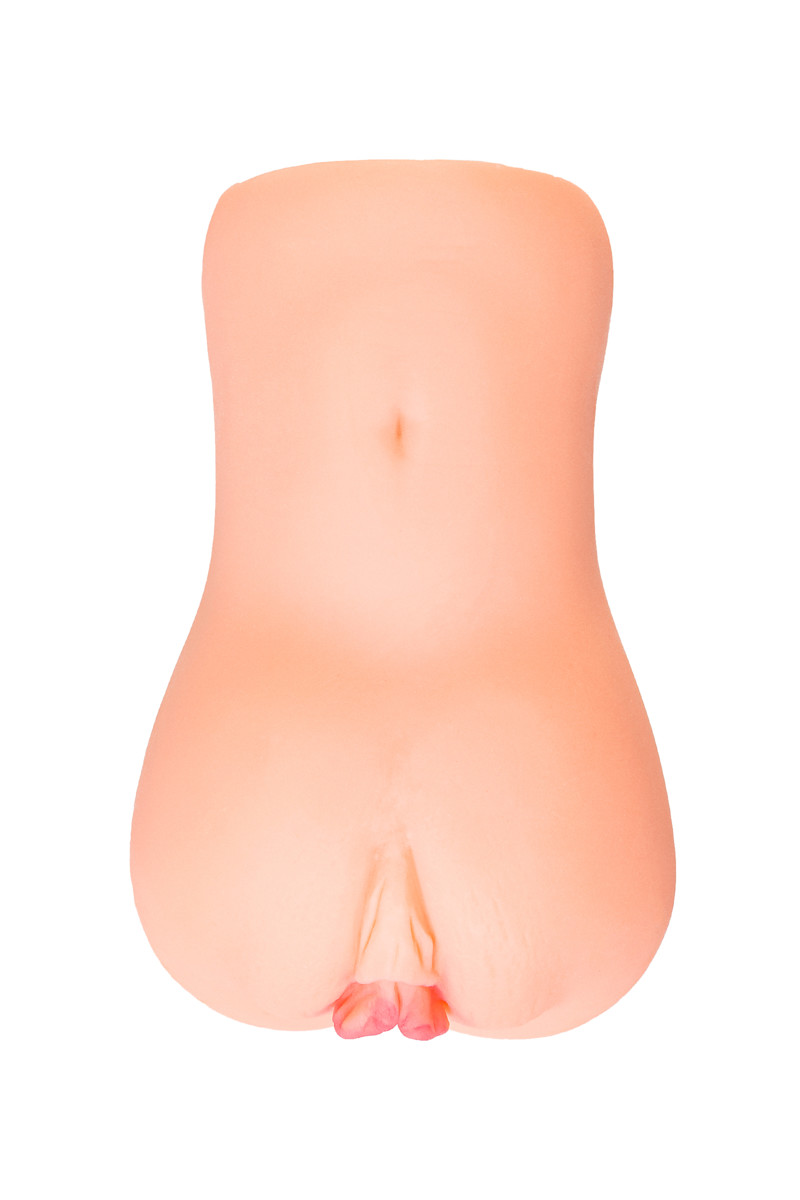 картинка Мастурбатор реалистичный с вибрацией BELLANA ONAHOLE, TPR, телесный, 16 см от магазина ErosMania