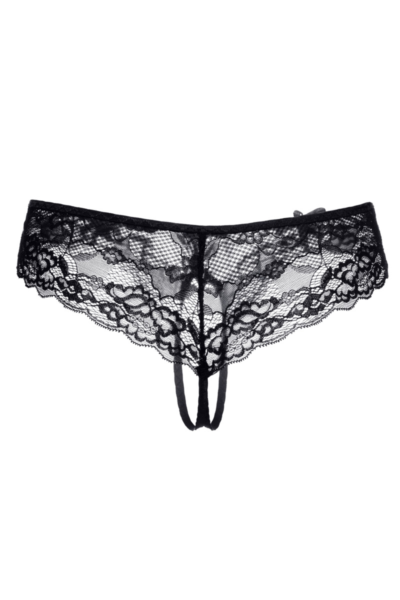 картинка Эротические трусики Erolanta Sonia, черный (50-52) от магазина ErosMania