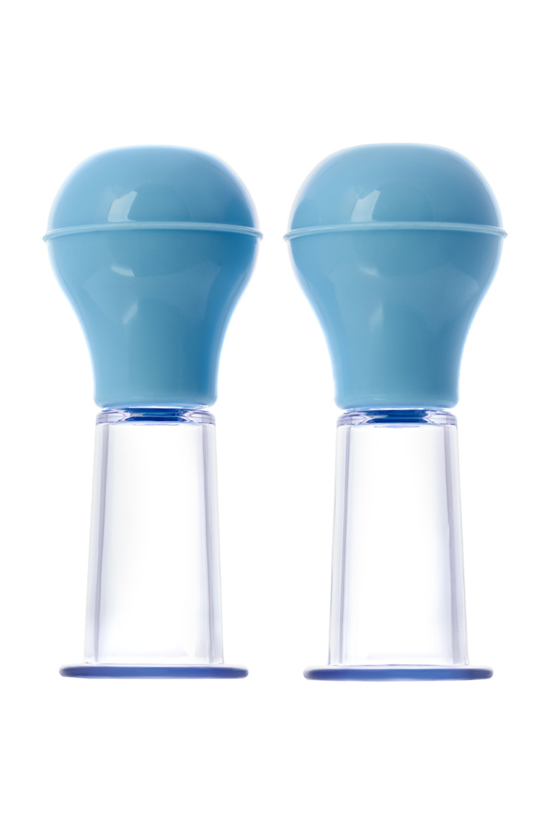 картинка Набор для стимуляции сосков TOYFA, ABS пластик, голубой, 9,7 см от магазина ErosMania