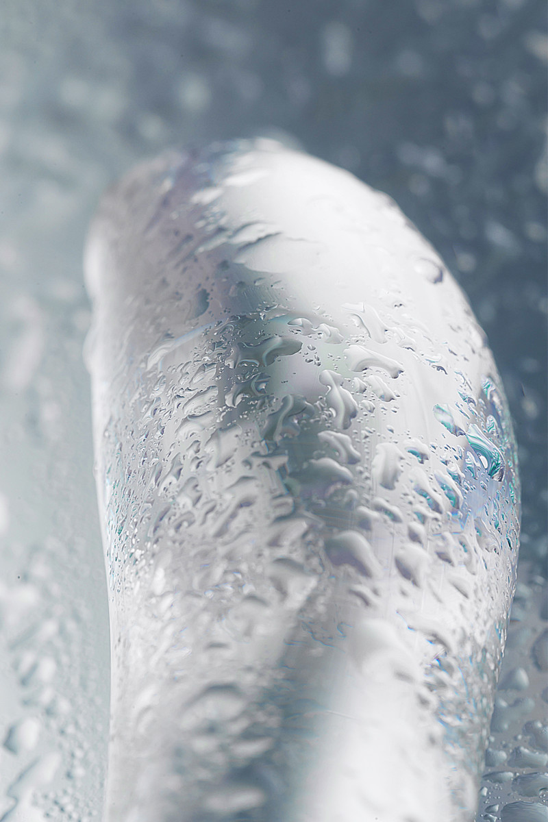 картинка Двусторонний фаллоимитатор Sexus Glass, стекло, прозрачный, 22 см от магазина ErosMania