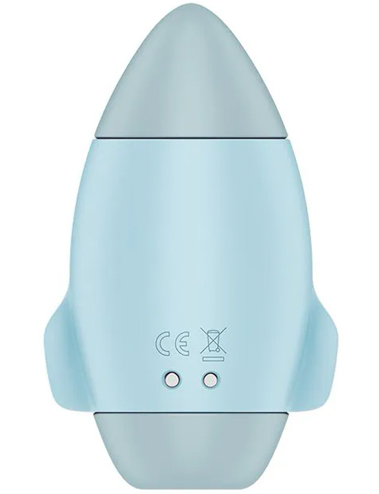 картинка Вакуумно-волновой вибростимулятор Satisfyer Mission Control, голубой от магазина ErosMania