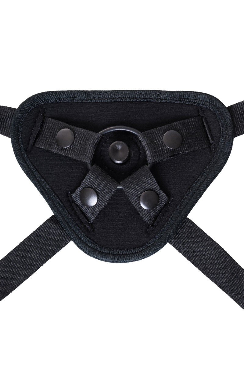 картинка Трусики для страпона TOYFA RealStick Strap-On Master, неопрен, черные от магазина ErosMania