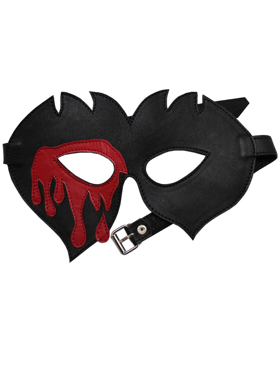 картинка Очки-маска «Вампир», чёрно-красная, размер универсальный от магазина ErosMania