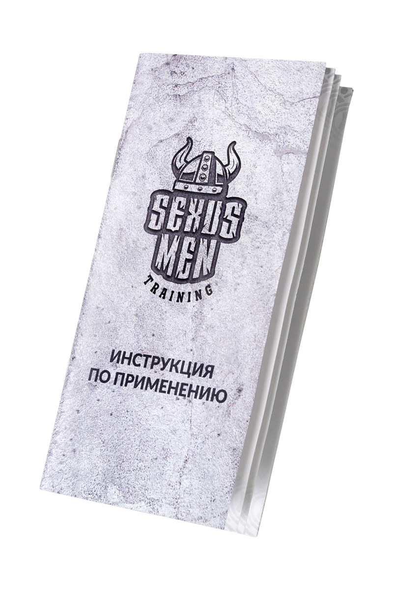 картинка Механическая помпа Sexus Men Training Aksel, ABS-пластик, черная, 70 см от магазина ErosMania