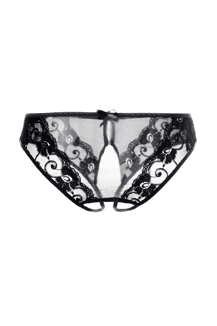 картинка Эротические трусики Erolanta Pauline, черный (54-56) от магазина ErosMania
