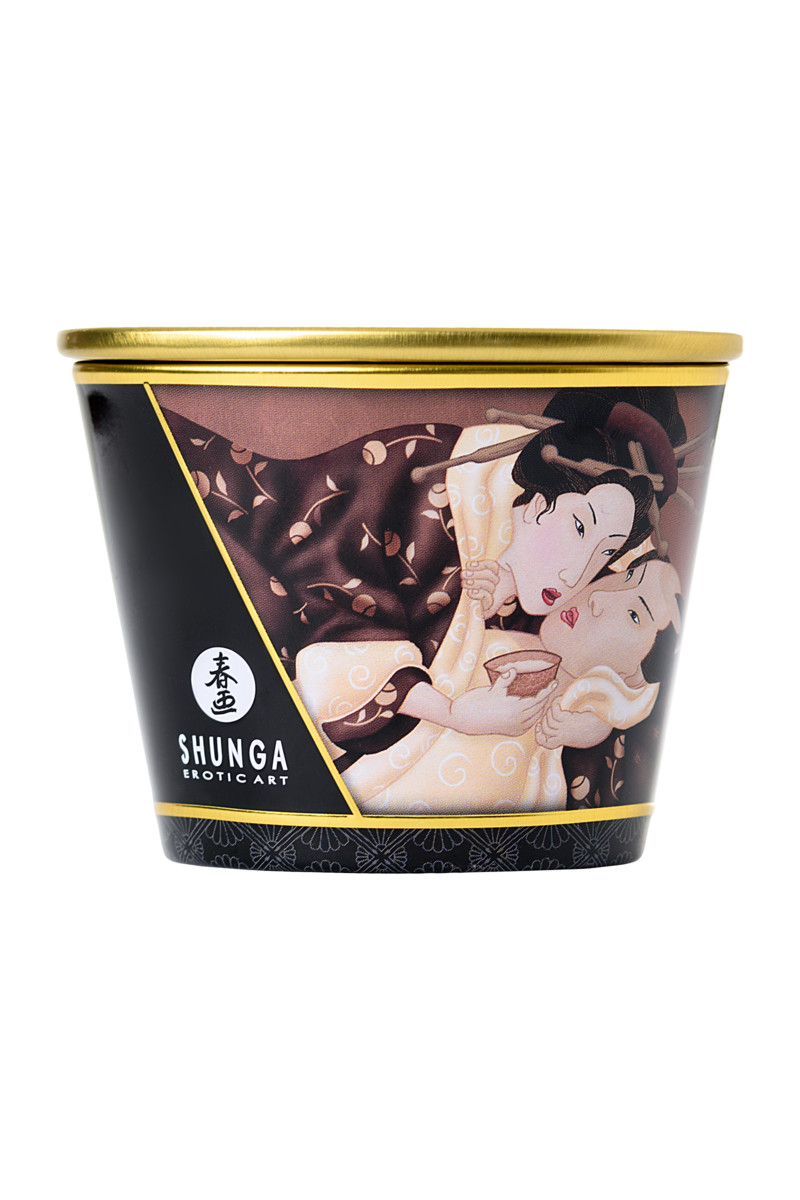 картинка Массажное аромамасло Shunga Excitation, шоколад, 170 мл от магазина ErosMania