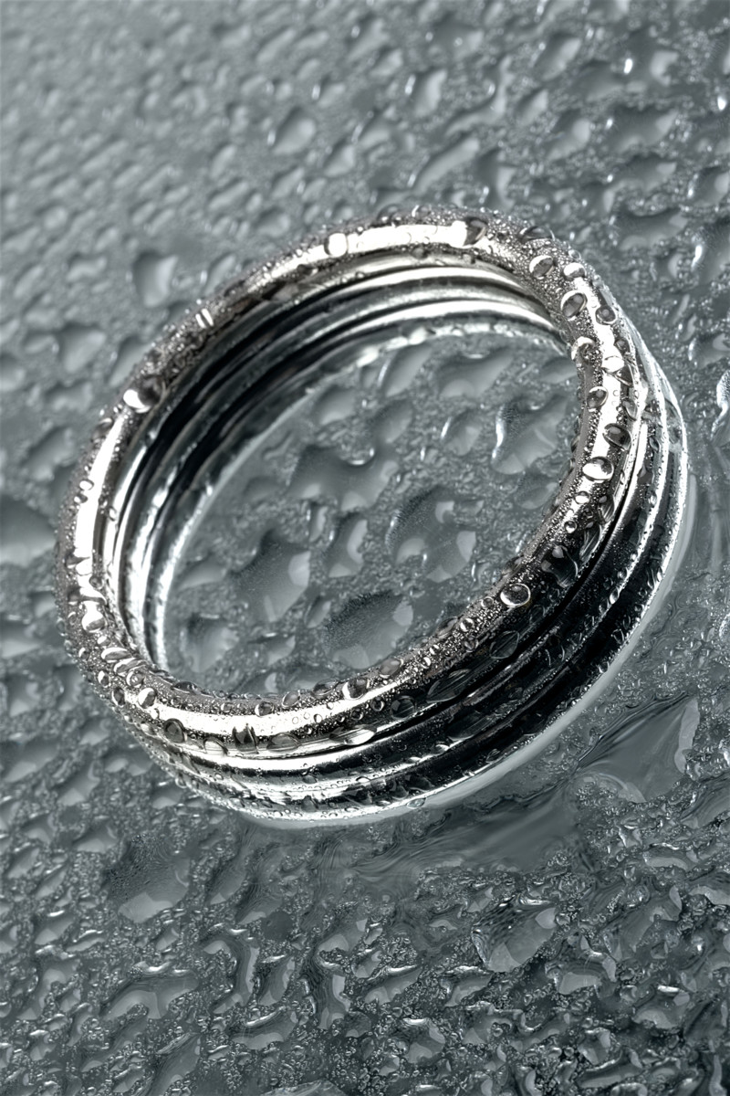 картинка Кольцо на пенис TOYFA Metal, серебряное от магазина ErosMania