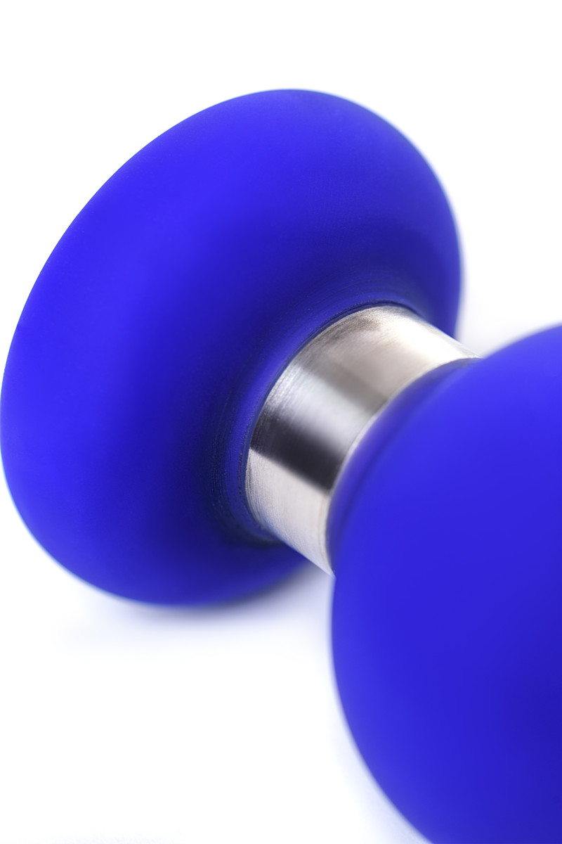 картинка Анальная втулка ToDo by Toyfa Сlassic, размер L, силикон, синяя, 13 см, Ø 4,6 см от магазина ErosMania