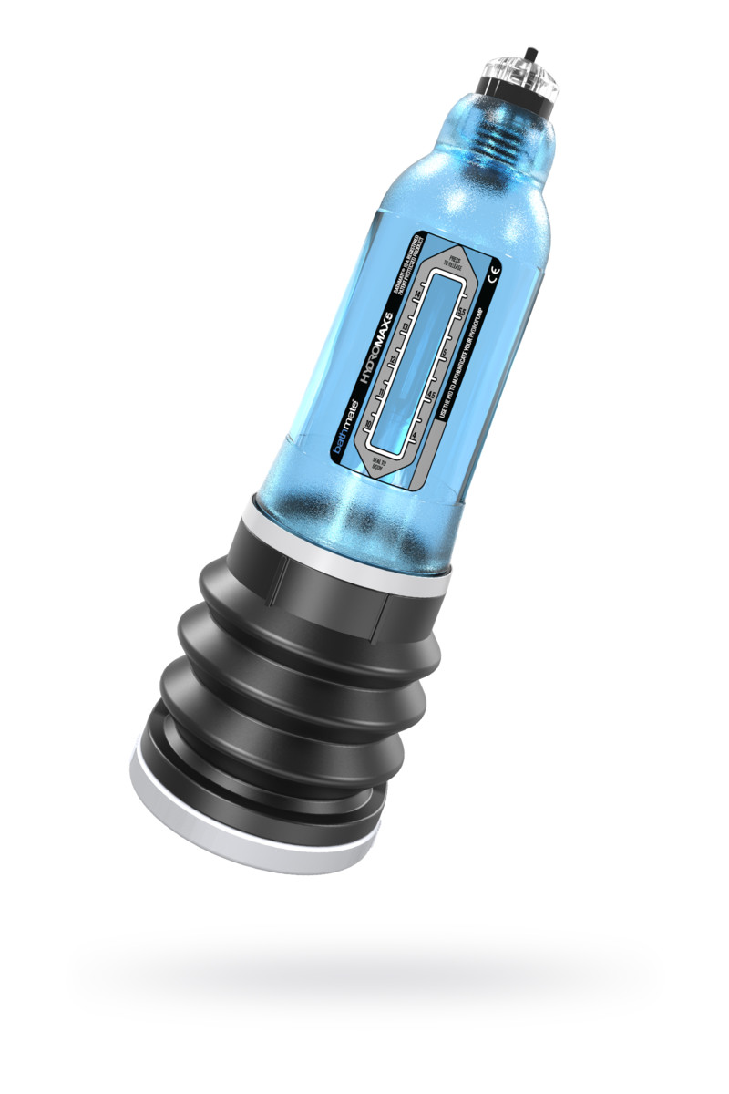 картинка Помпа для пениса Bathmate HYDROMAX5, ABS пластик, голубая, 26 см (аналог Hydromax X20) от магазина ErosMania