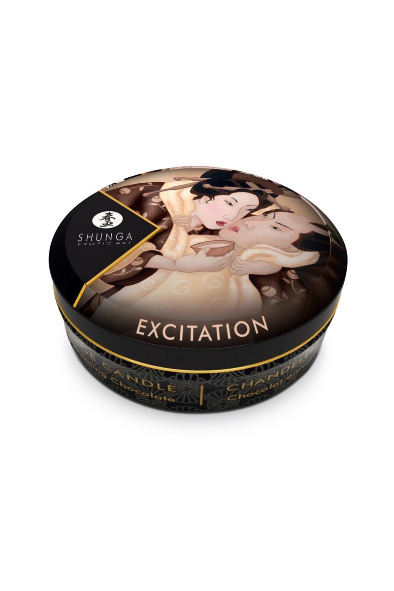 картинка Массажное аромамасло Shunga Excitation, шоколад, 30 мл от магазина ErosMania